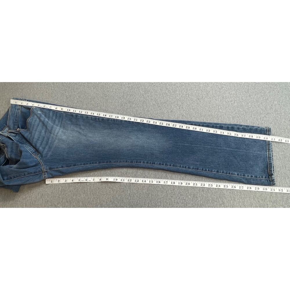 Levis Jeans Womens 10M Blue Cotton Blend Stretch Classic Bootcut Mid-Rise - Picture 7 of 8